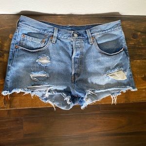 Levi’s High Rise Shorts
